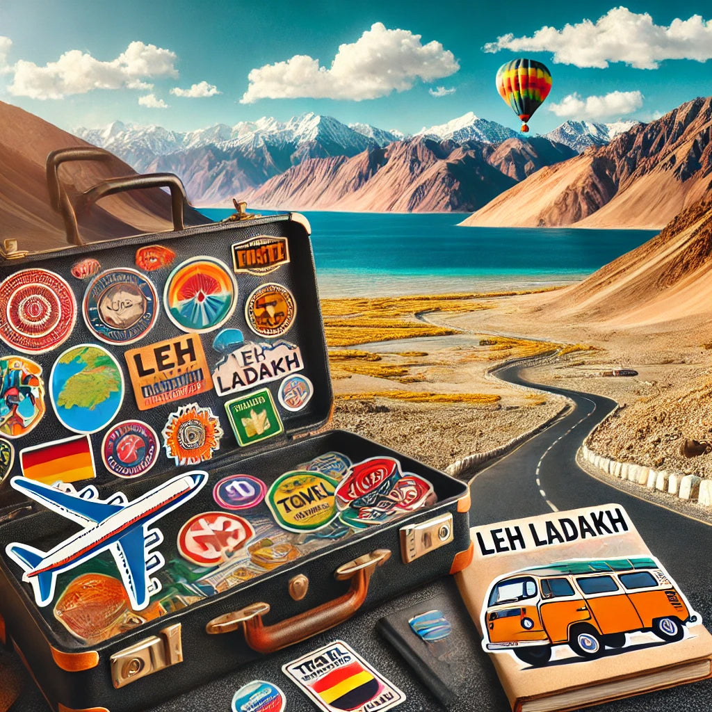 Explore the World with Fomo Store’s Travel Stickers: Perfect for Your Leh Ladakh Adventure!