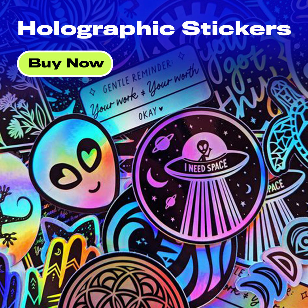 Holographic Stickers From Fomo Store