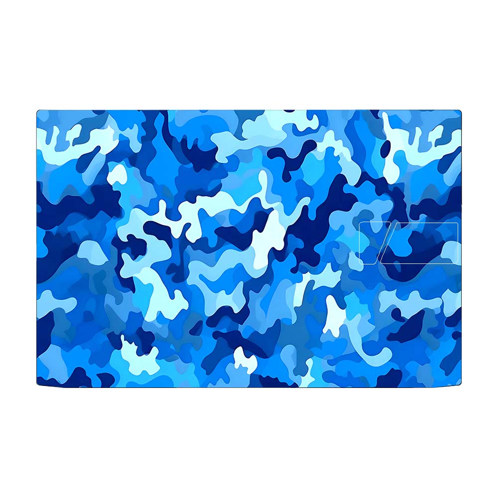 Arctic Blue Camo Pattern Asus Vivobook Pro 15 M6500QC & M6500 QH Laptop Skin