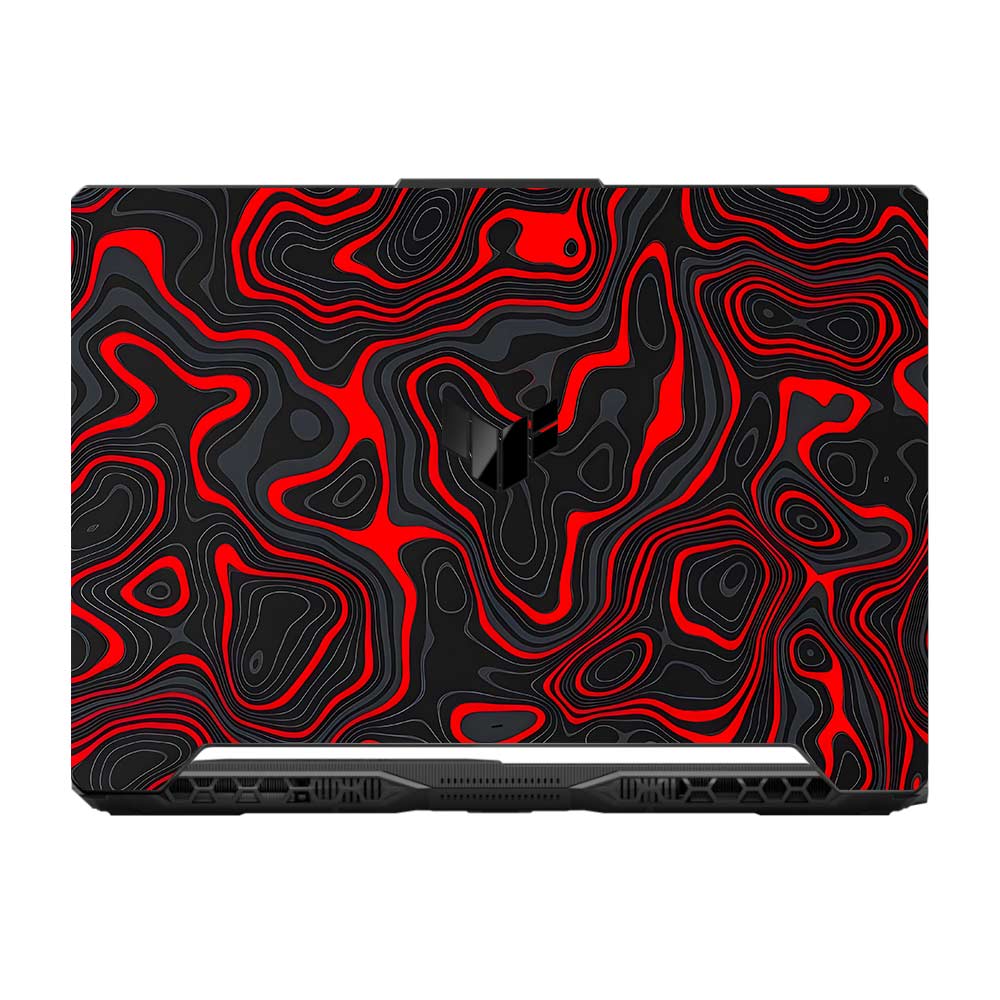 Crimson Waves Asus TUF F15 FX506 and A15 FA506 Laptop Skin