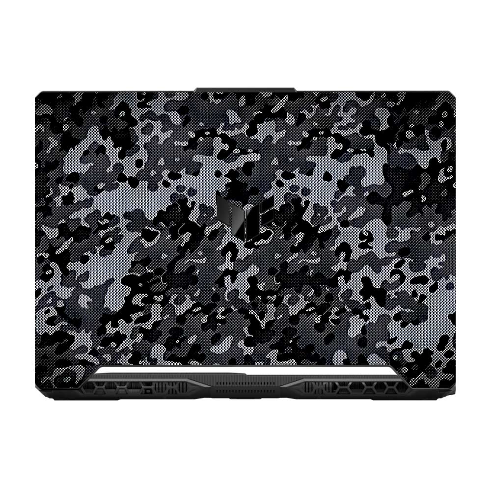 Stealth Grey Camo Asus TUF F15 FX506 and A15 FA506 Laptop Skin