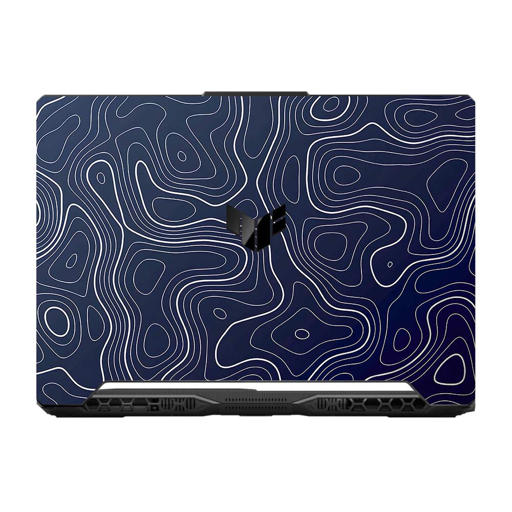 Fluid Lines Design Asus TUF F15 FX506 and A15 FA506 Laptop Skin