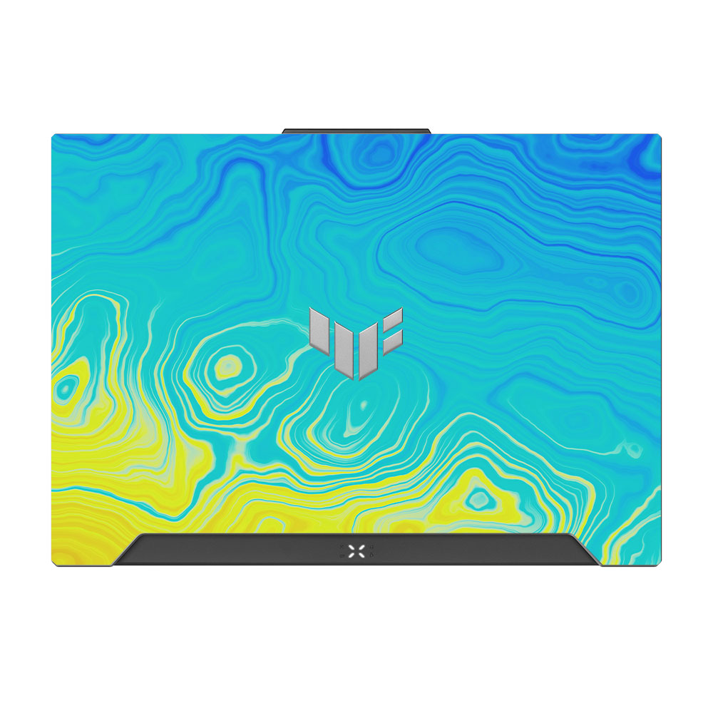 Ocean Gradient Waves Asus TUF F15 FX507 and A15 FA507 Laptop Skin