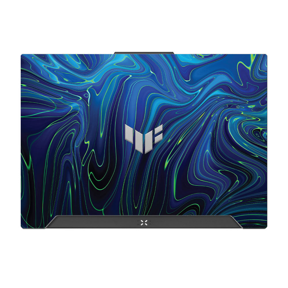 Cobalt Liquid Design Asus TUF F15 FX507 and A15 FA507 Laptop Skin