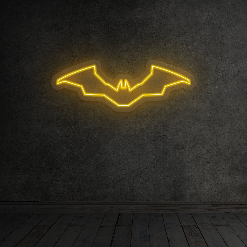 Fomo Store Neon Signs Movies Batman Minimalist Logo