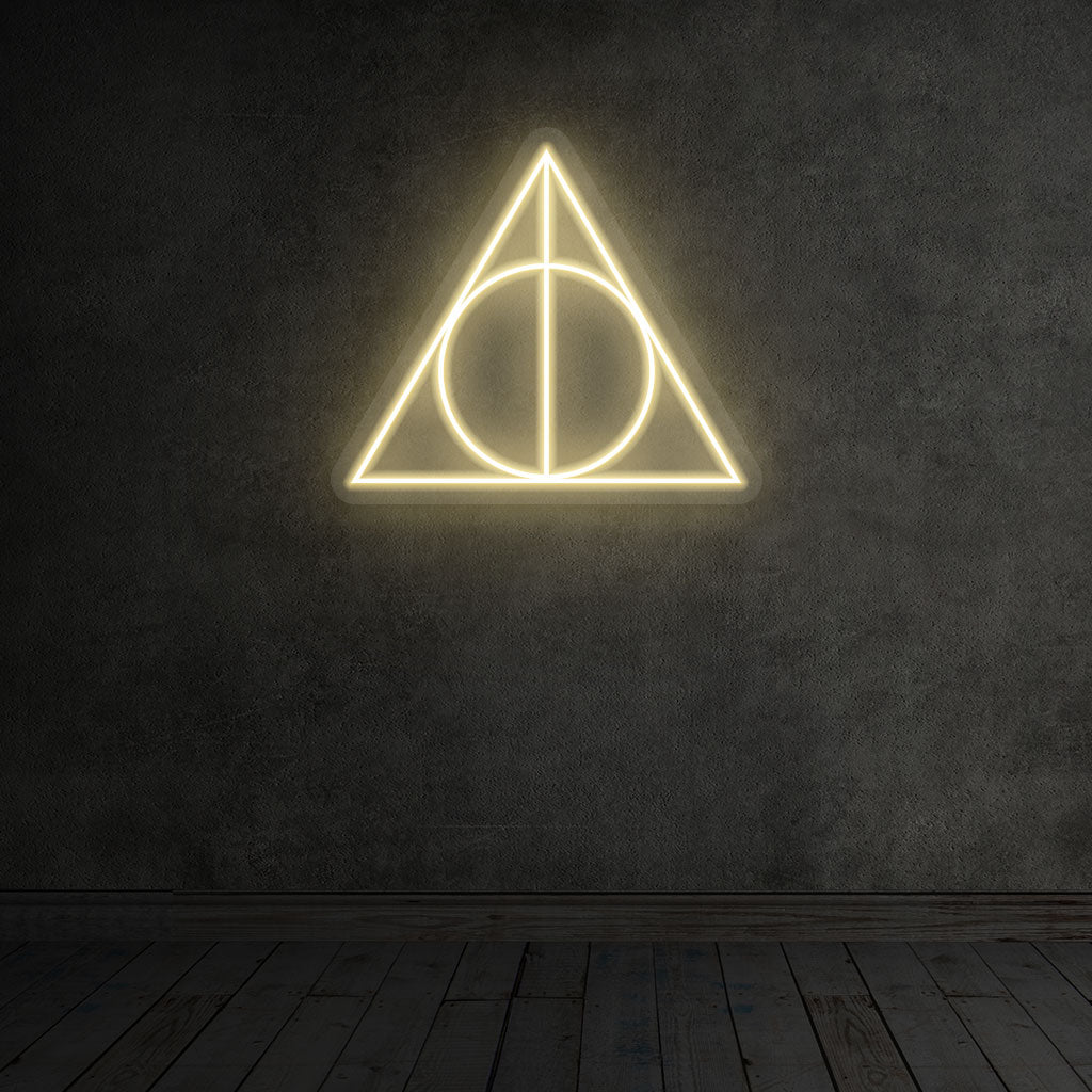 Fomo Store Neon Signs Movies Deathly Hallows