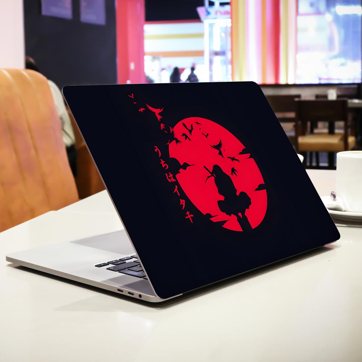 Uchiha Itachi Silhouette Anime Laptop Skin