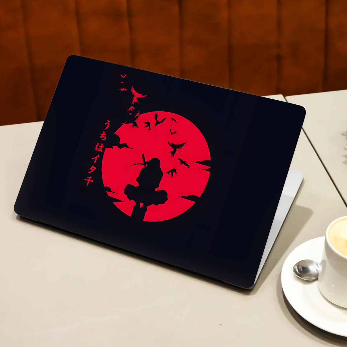 Uchiha Itachi Silhouette Anime Laptop Skin