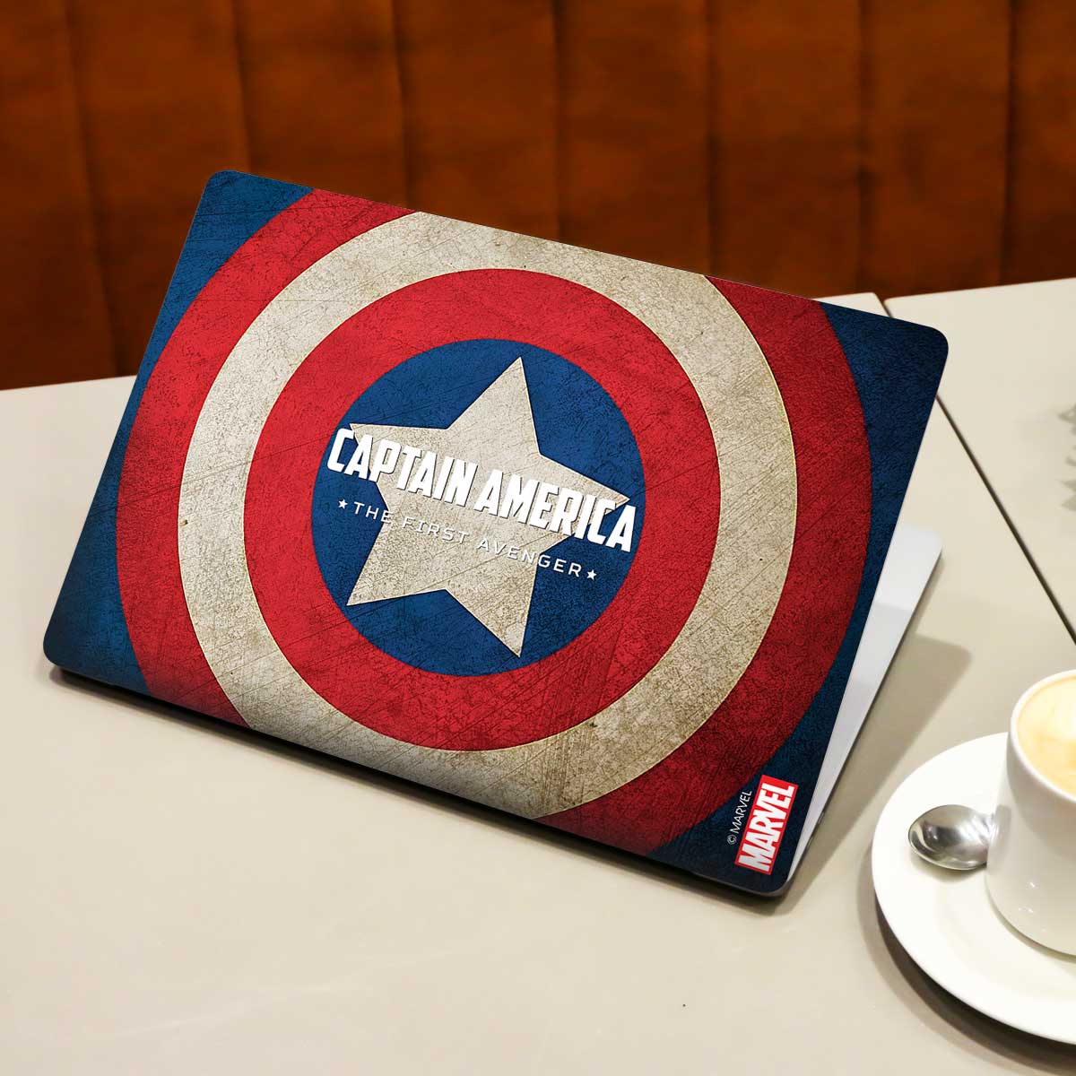 Captain America Comic Laptop Skin