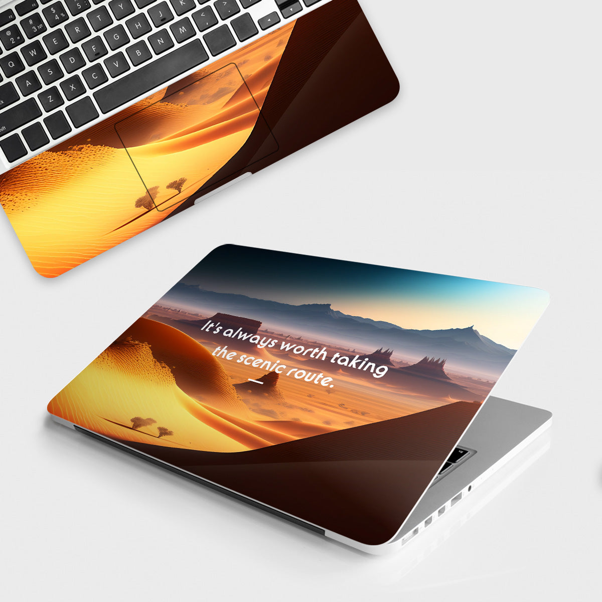 Fomo Store Laptop Skins Quotes Scenic Route  