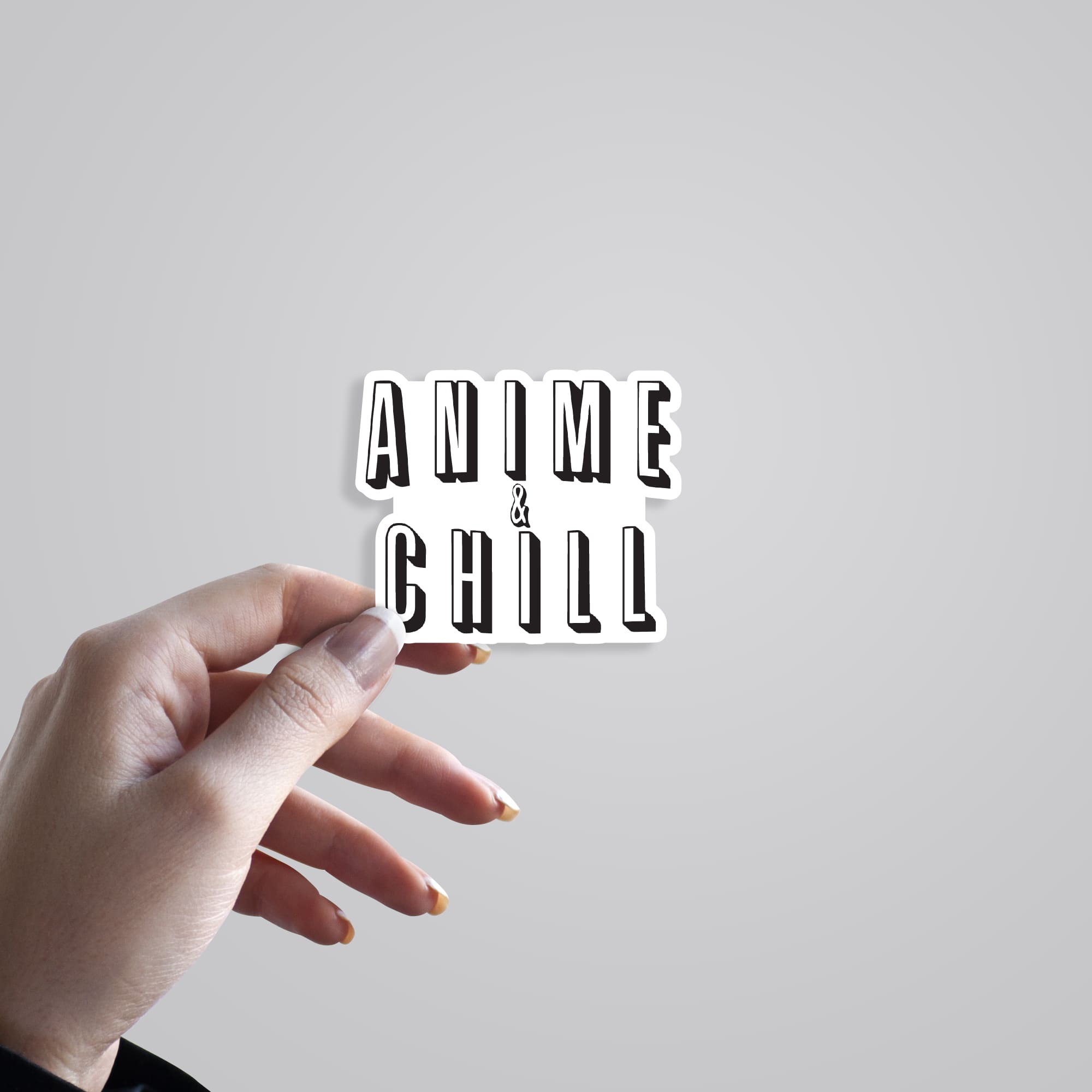 Anime & Chill Anime Stickers