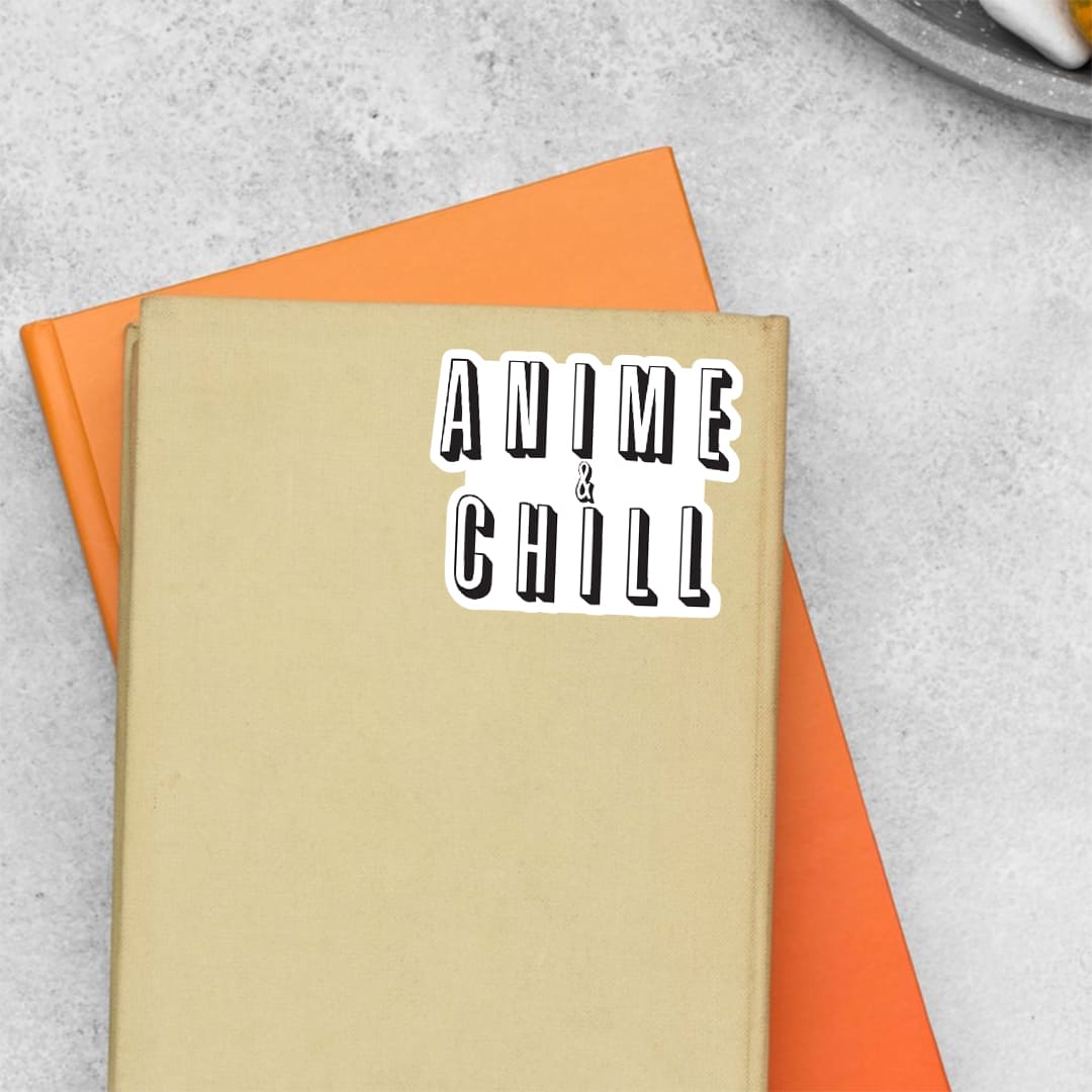 Anime & Chill Anime Stickers