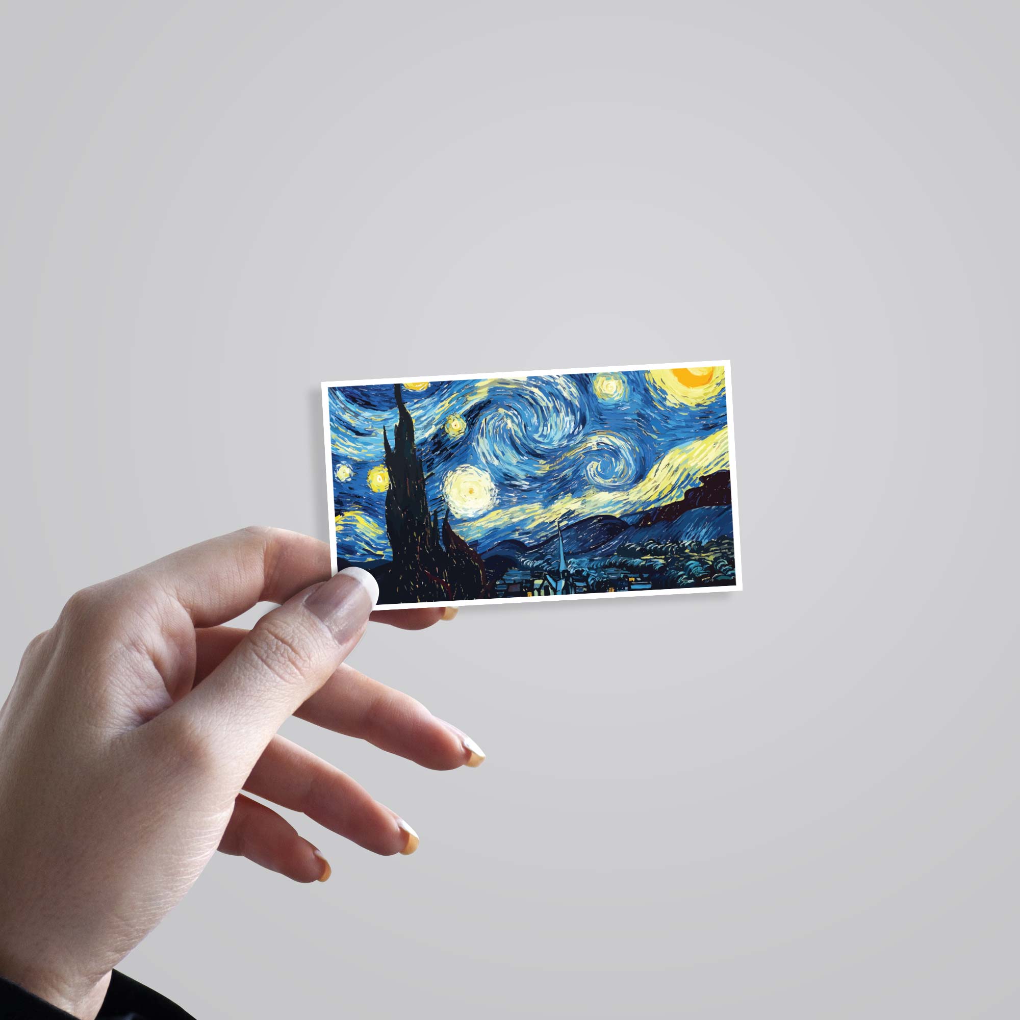 The Starry Night Casual Stickers