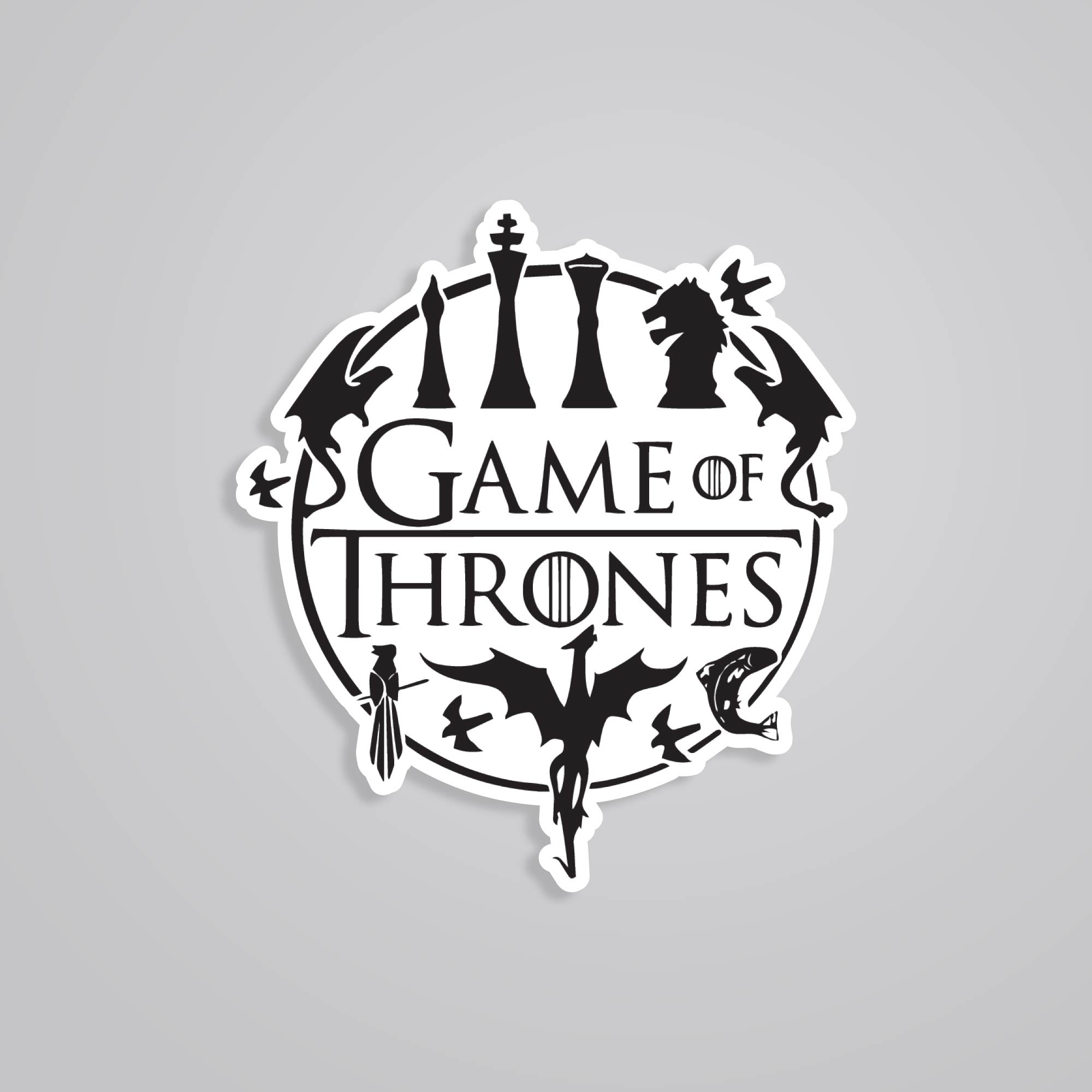 Fomo Store Stickers TV Shows Game of Thrones Logo