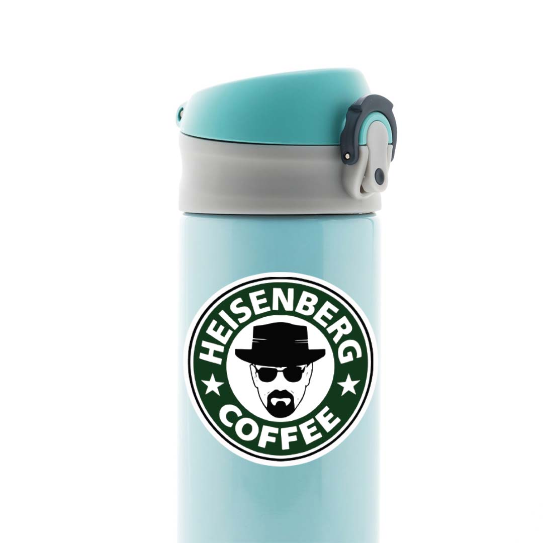 Heisenberg Coffee TV Shows Stickers
