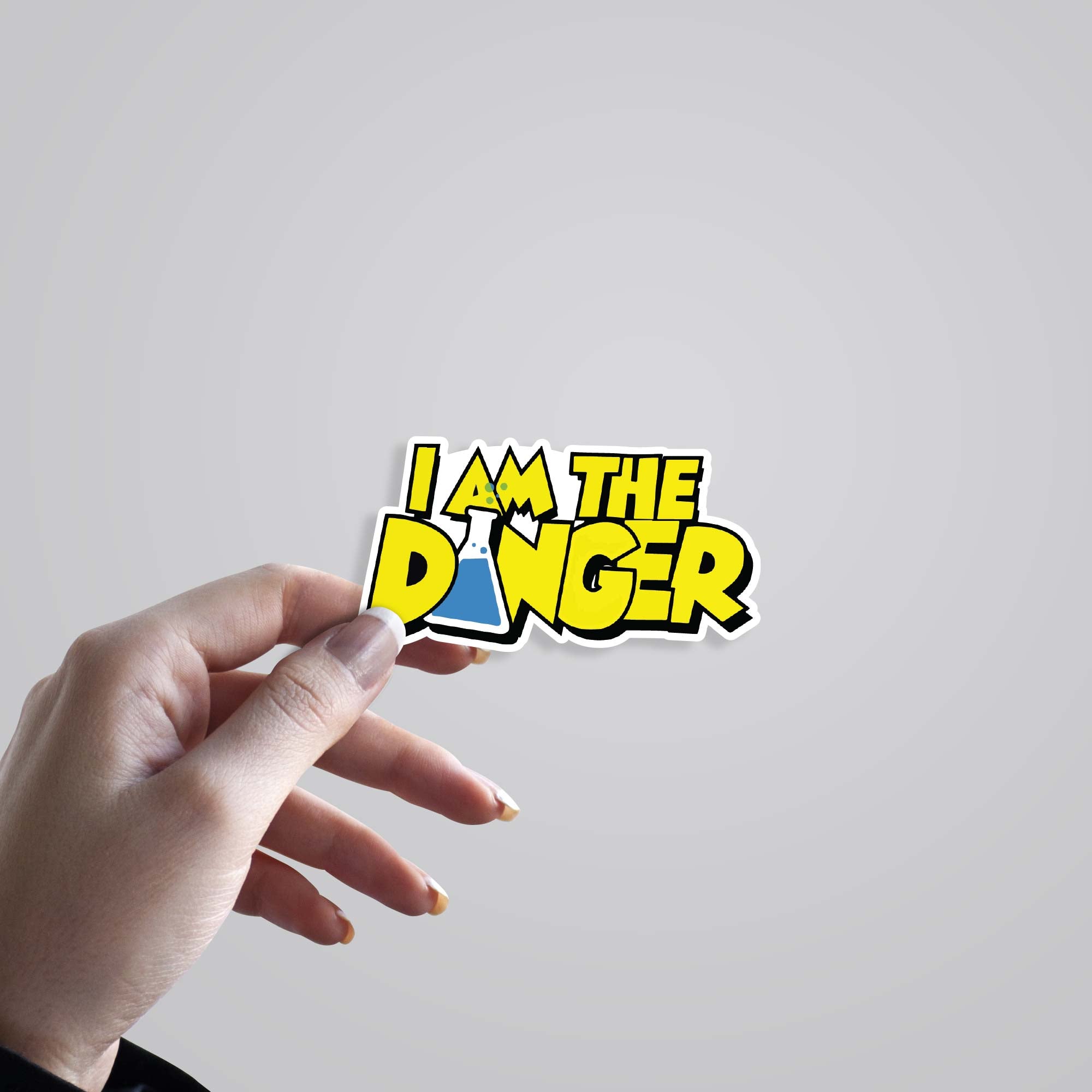 I am the Danger Walter TV Shows Stickers