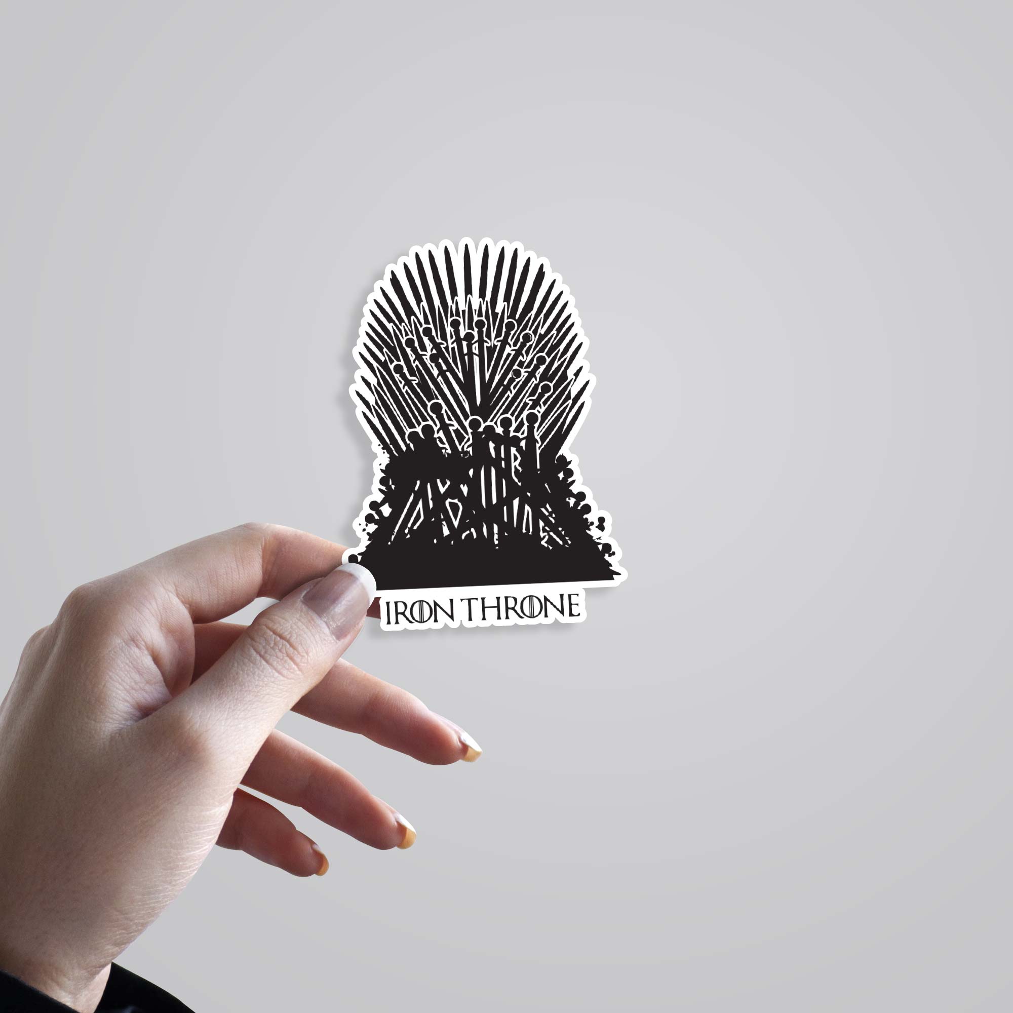 Iron Throne TV Shows Stickers