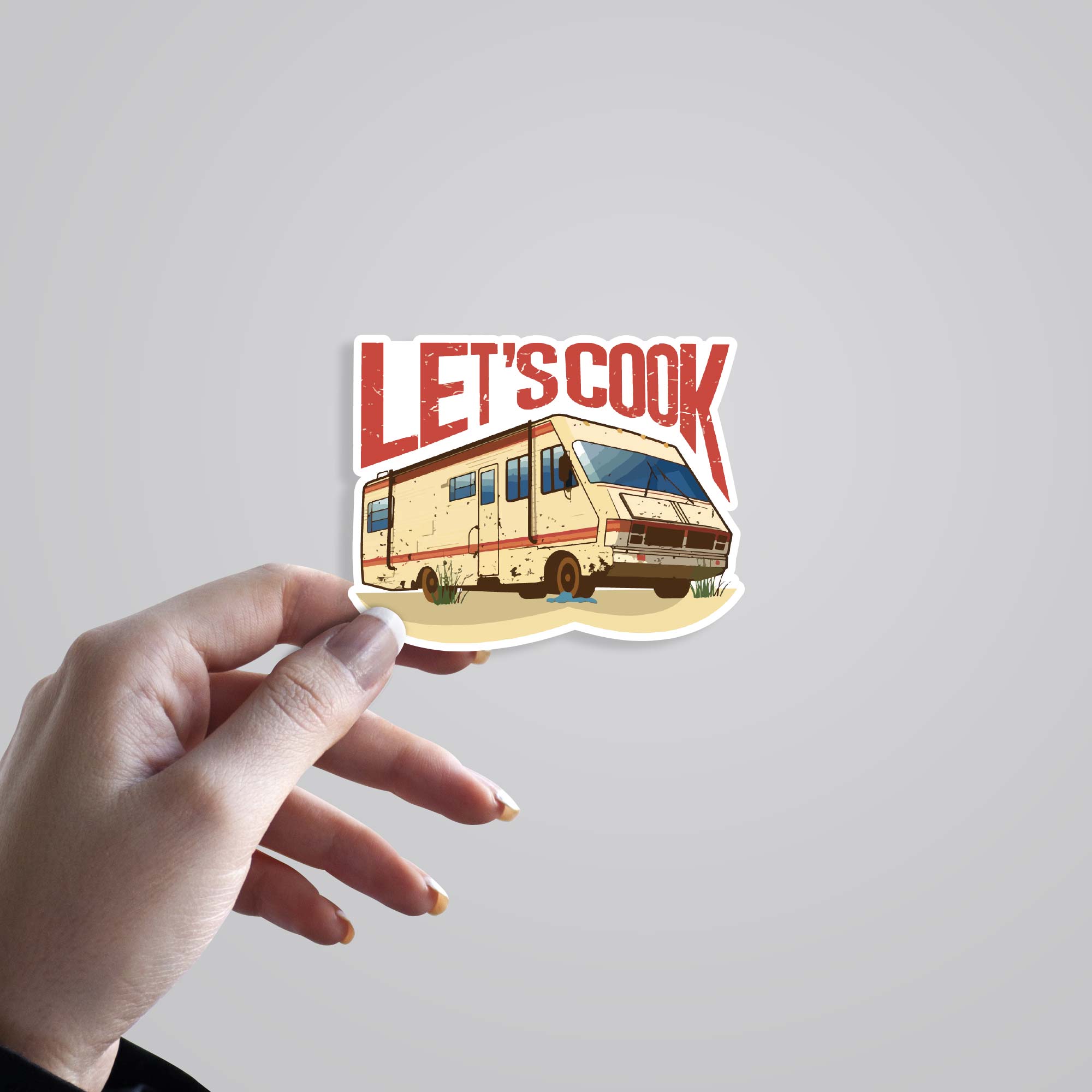 Lets Cook RV TV Shows Stickers