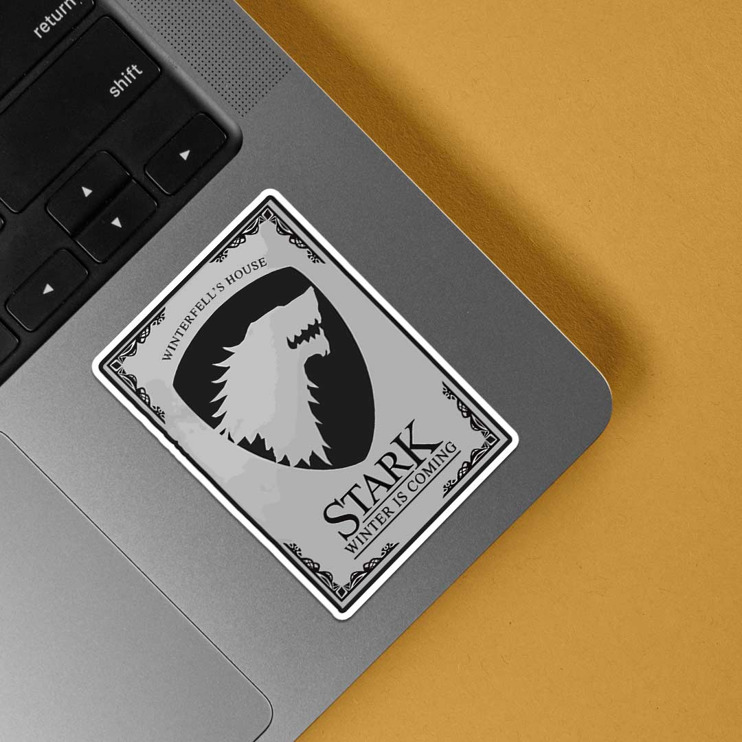 Stark Winter is Coming TV Shows Stickers