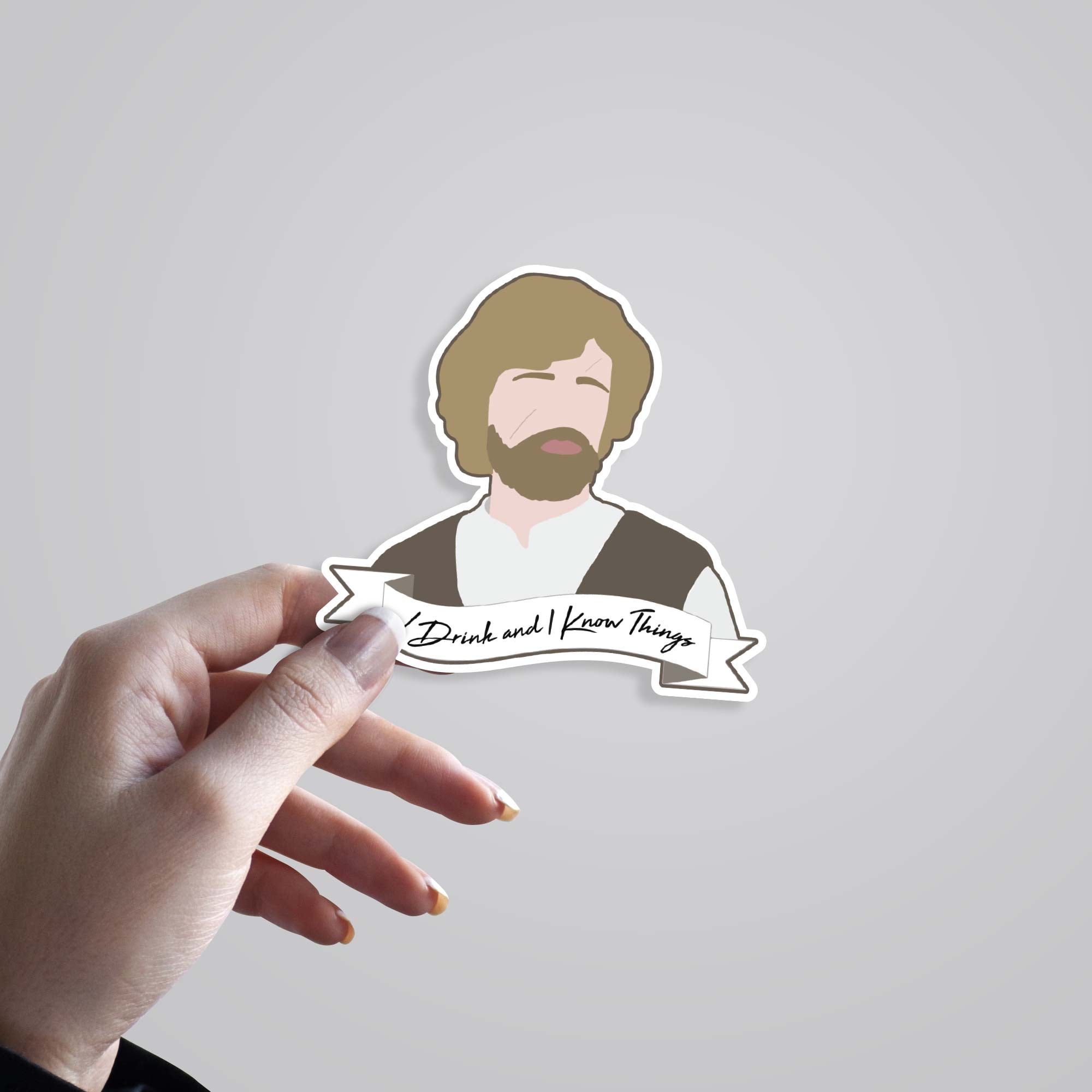 Tyrion I Drink and I Know Things TV Shows Stickers