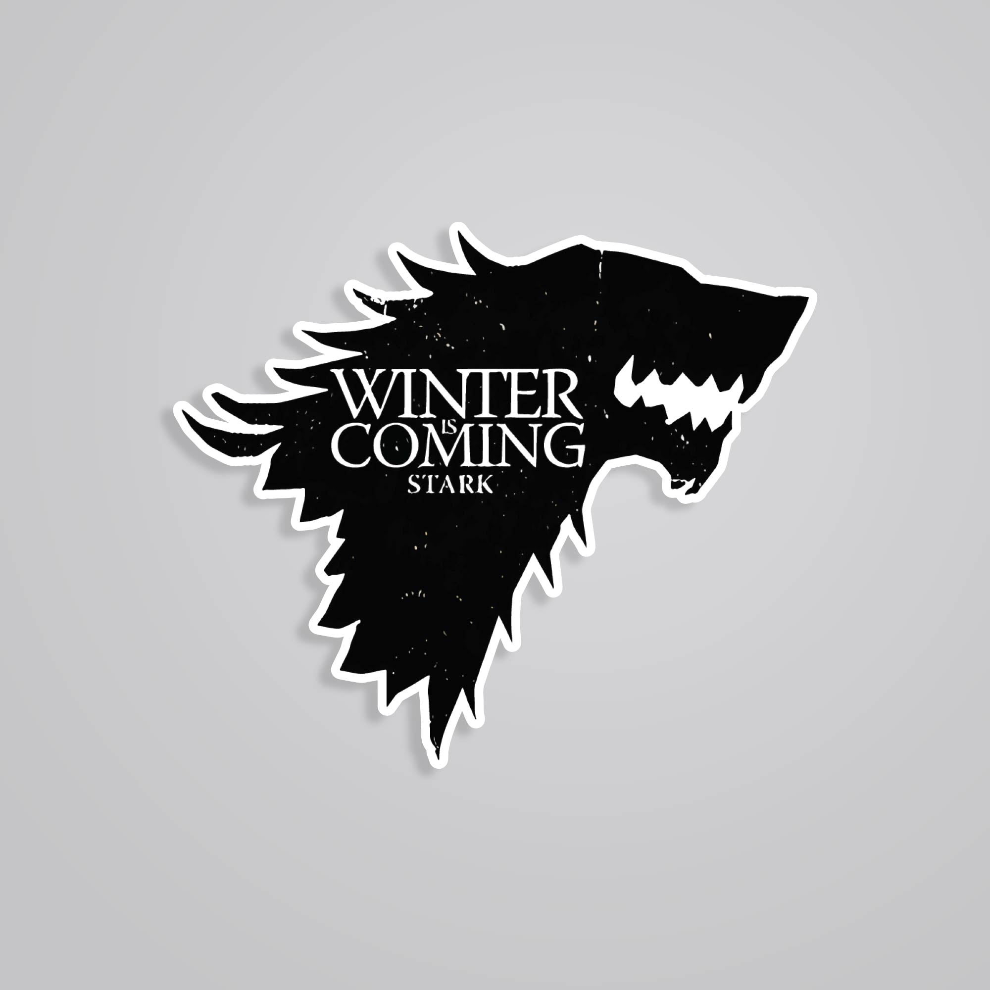 Fomo Store Stickers TV Shows Winter is Coming Stark
