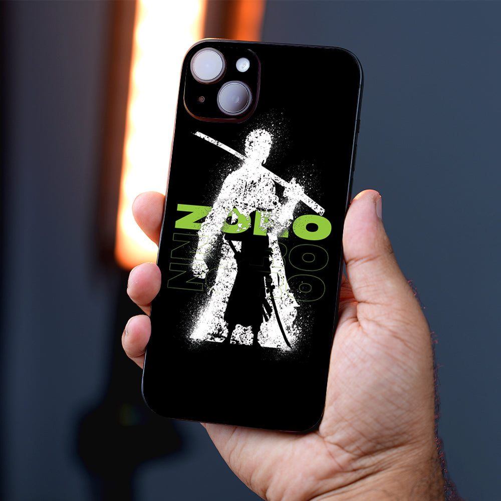 Zoro In Green Anime Mobile Skin