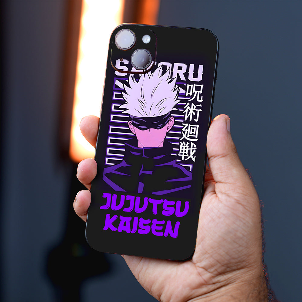 Satoru From Jujutsu Kaisen Anime Mobile Skin