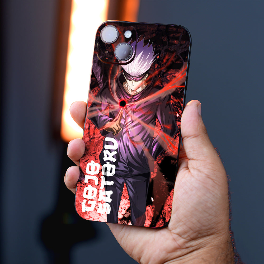 Gojo Satoru Anime Mobile Skin