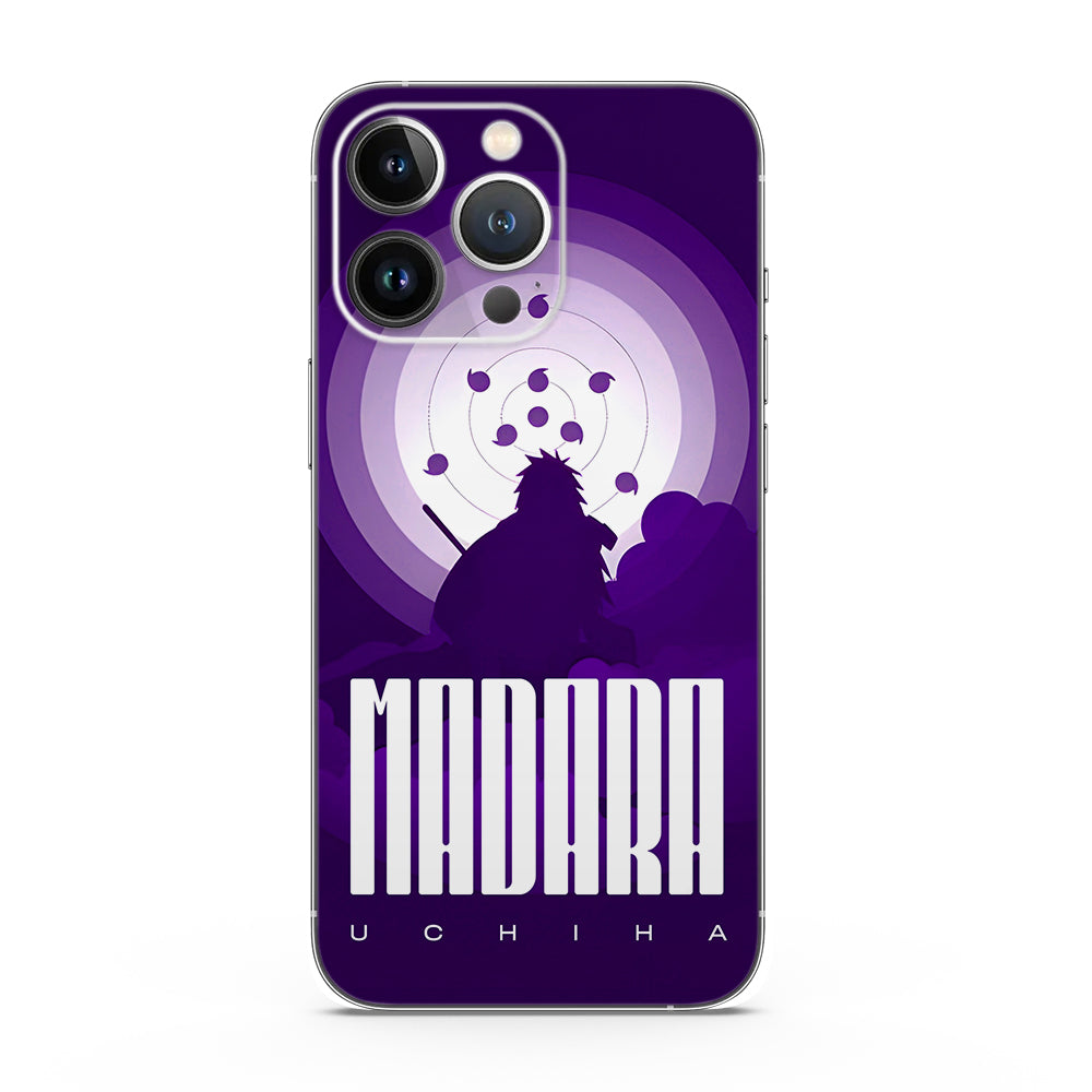 Fomo Store Mobile Skins Anime Uchiha Madara in Violet Silhouette