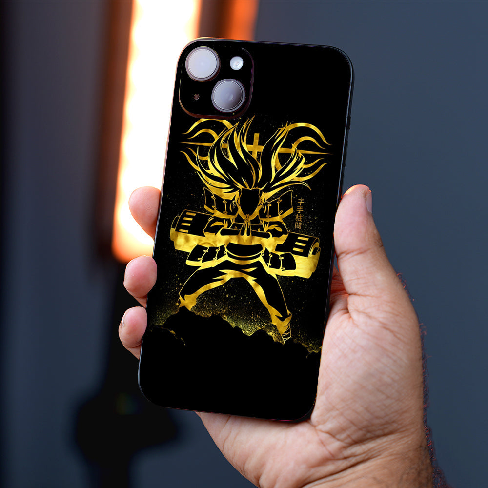 Hashirama Senju in Golden Splendor Anime Mobile Skin