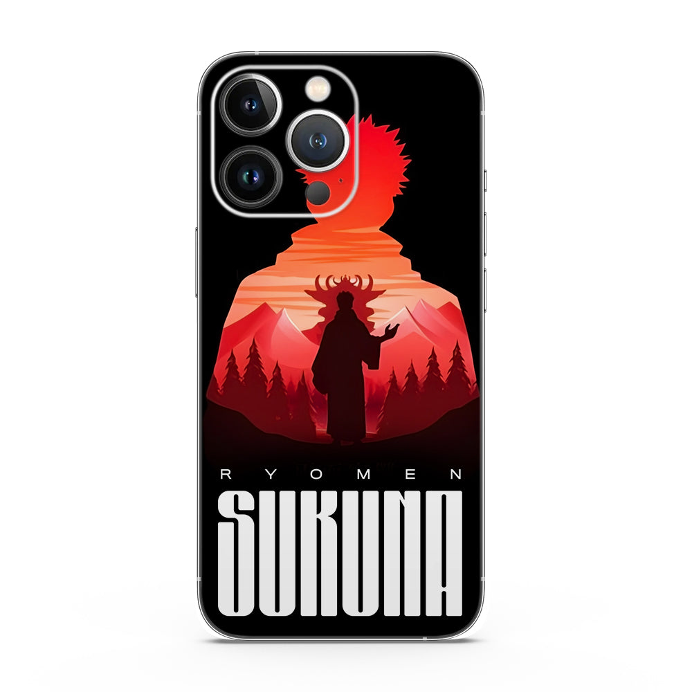 Fomo Store Mobile Skins Anime Ryomen Sukuna Silhouette