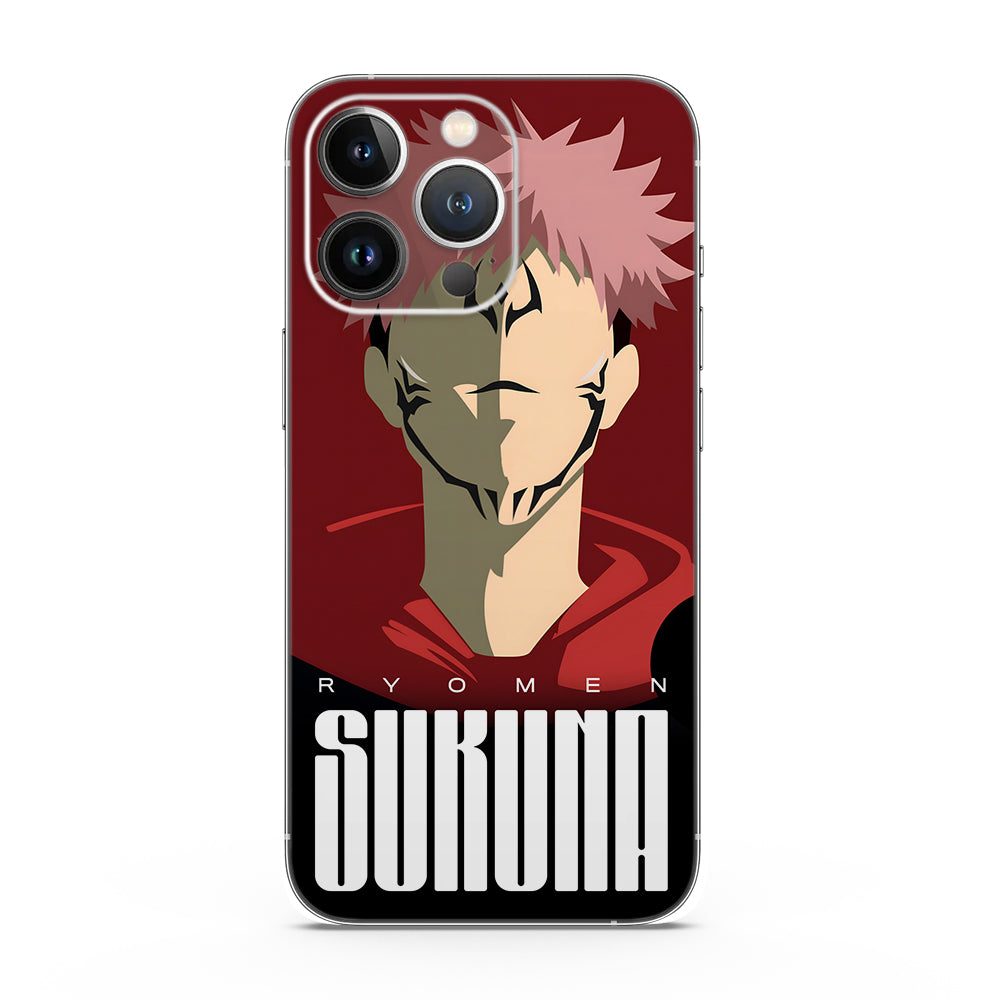 Fomo Store Mobile Skins Anime Ryomen Sukuna Minimalist