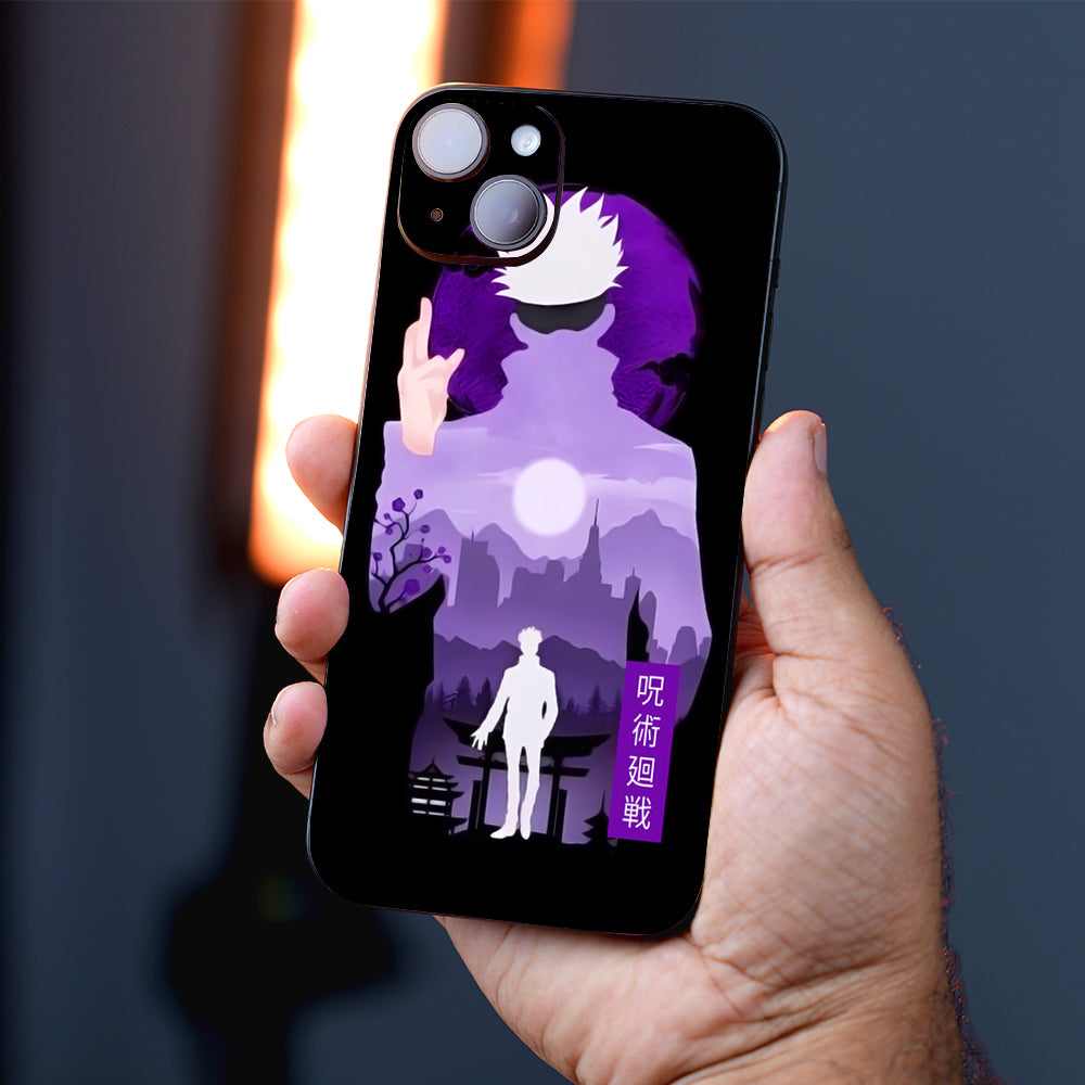 Jujutsu Kaisen Gojo Silhouette Anime Mobile Skin