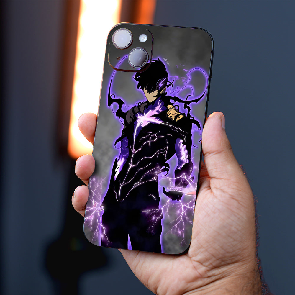 Sung Jin Woo Shadow Monarch Anime Mobile Skin