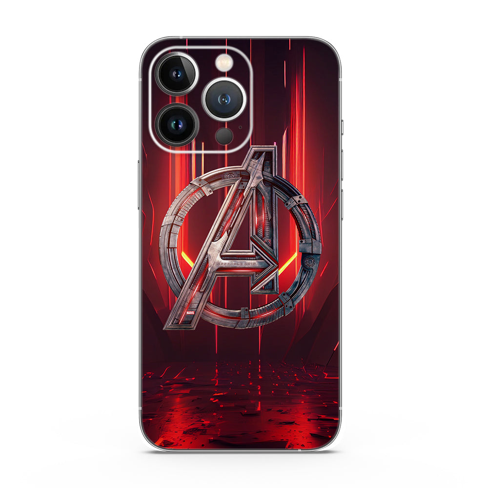 Endgame Red Logo Comic Mobile Skin