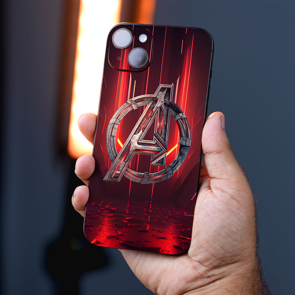 Endgame Red Logo Comic Mobile Skin