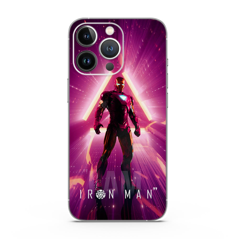 I Am Iron Man Comic Mobile Skin