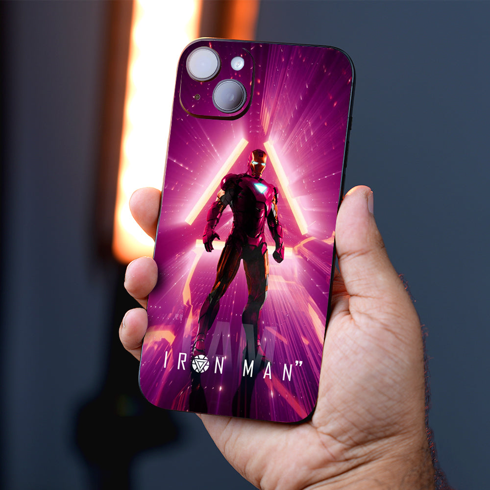 I Am Iron Man Comic Mobile Skin