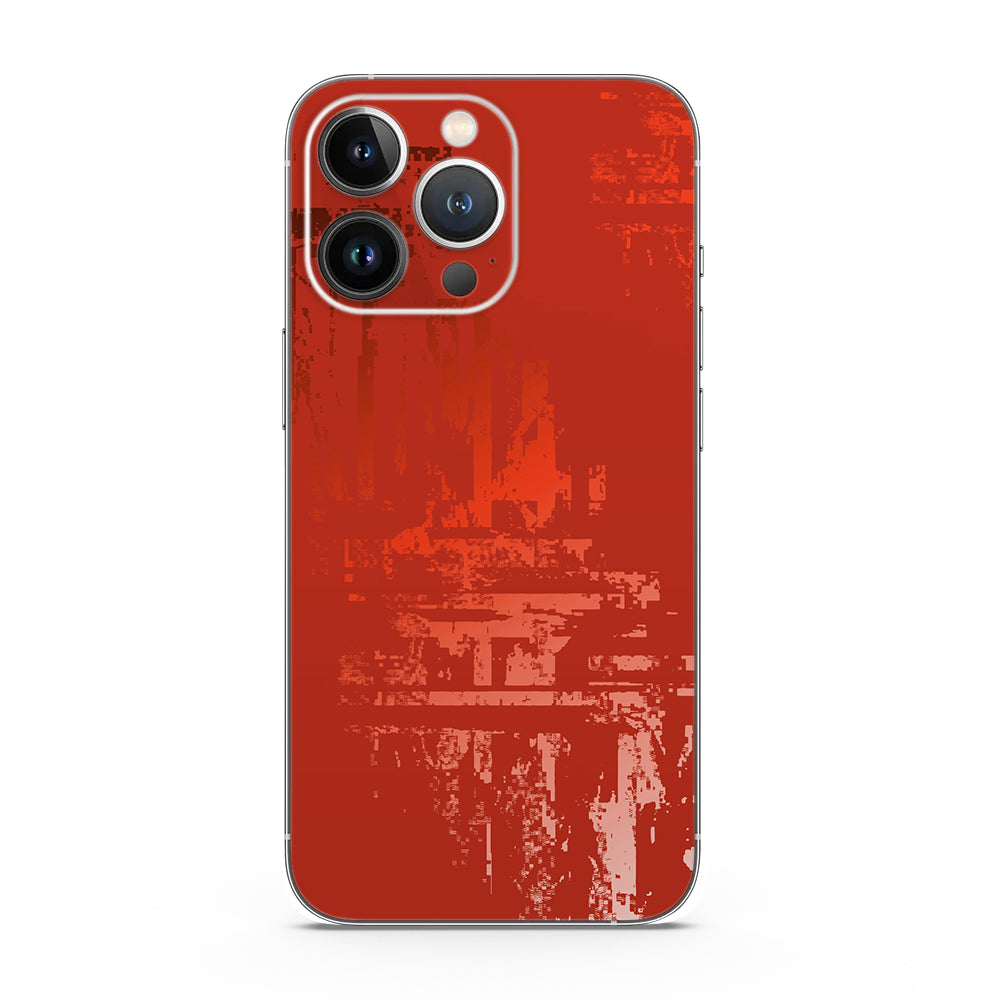 Rustic Red Mobile Skin