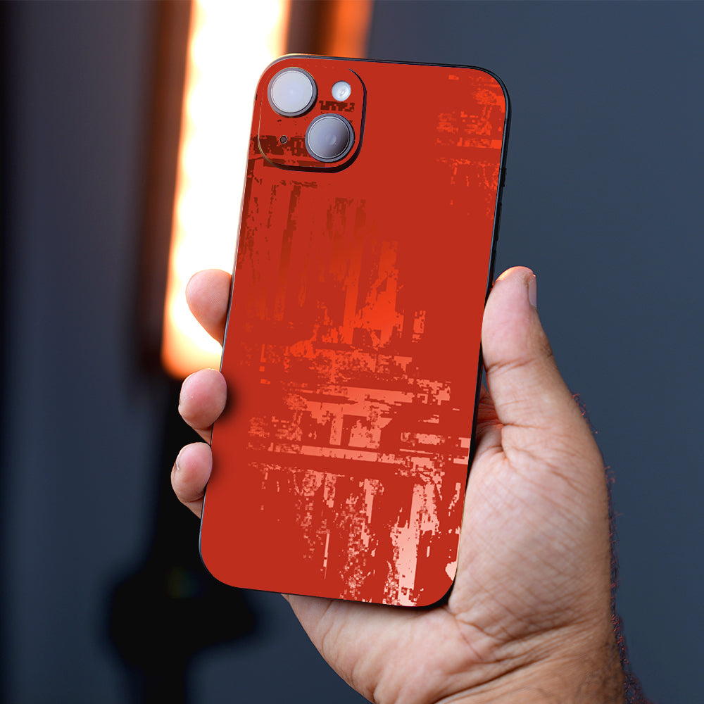 Rustic Red Mobile Skin