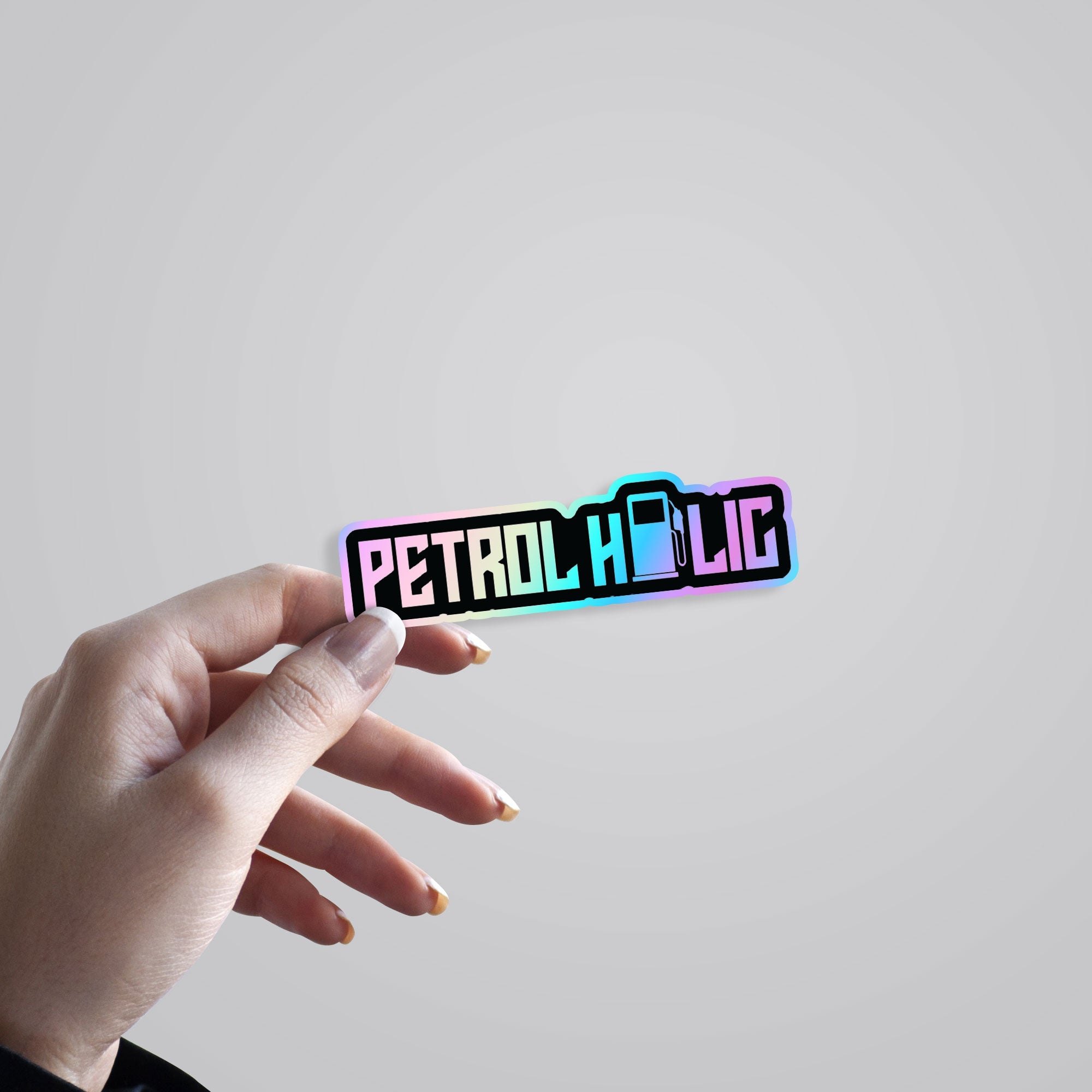 Petrol Holic Holographic Stickers