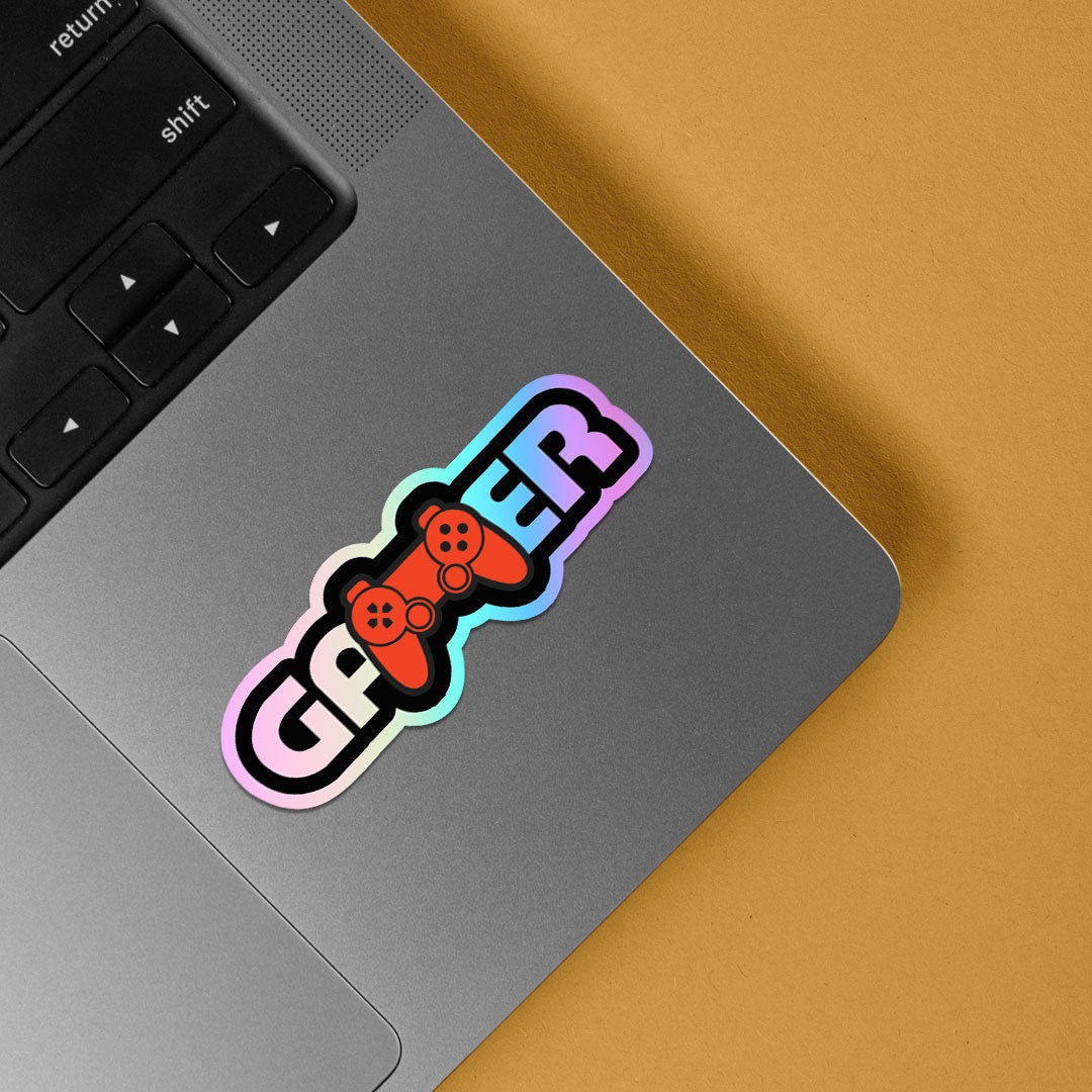 Gamer Holographic Stickers