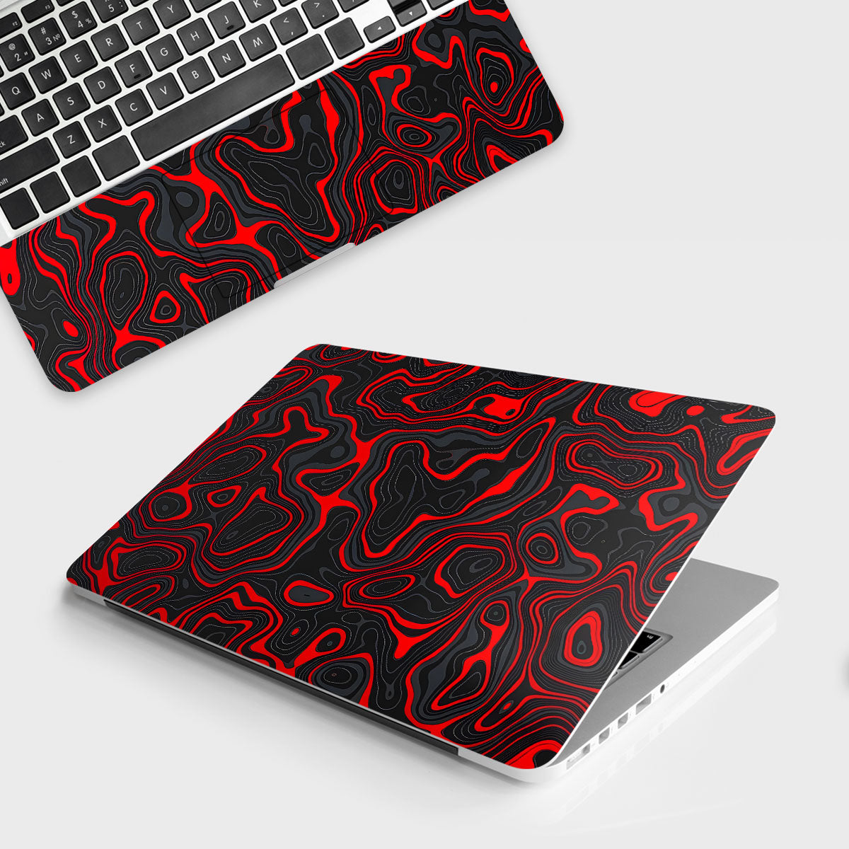 Fomo Store Laptop Skins Miscellaneous Crimson Waves