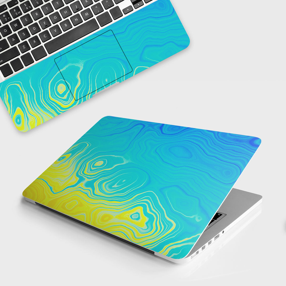 Fomo Store Laptop Skins Miscellaneous Ocean Gradient Waves