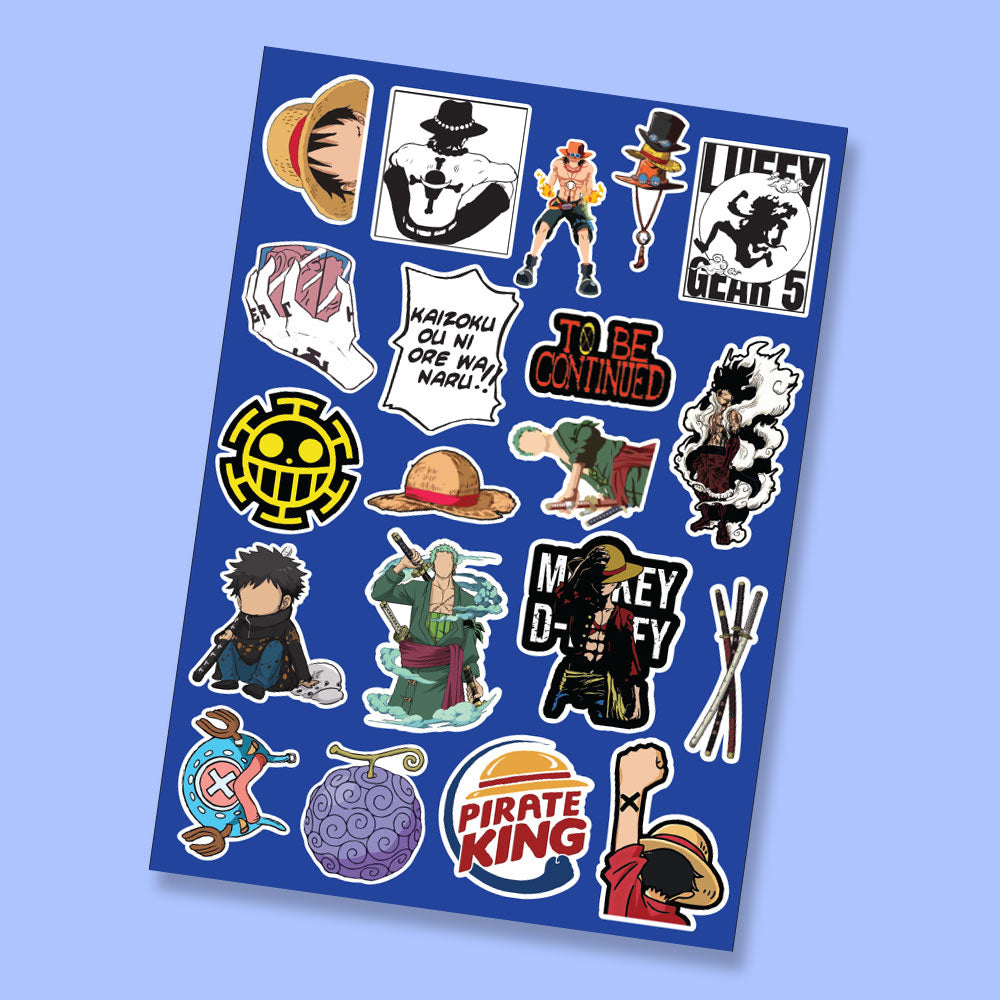 Fomo Store Mini Stickers Anime One Piece Voyage