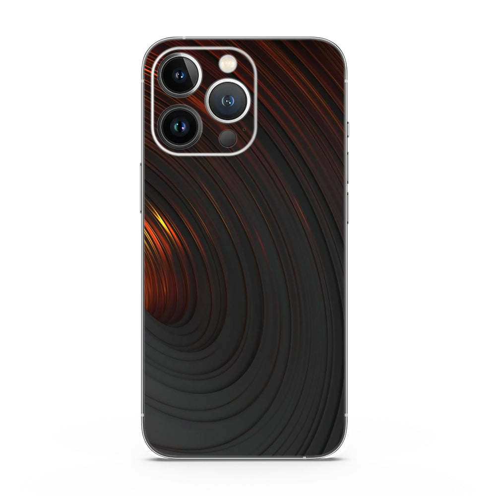 Fomo Store Mobile Skins Abstract  Dark Spiral Elegance