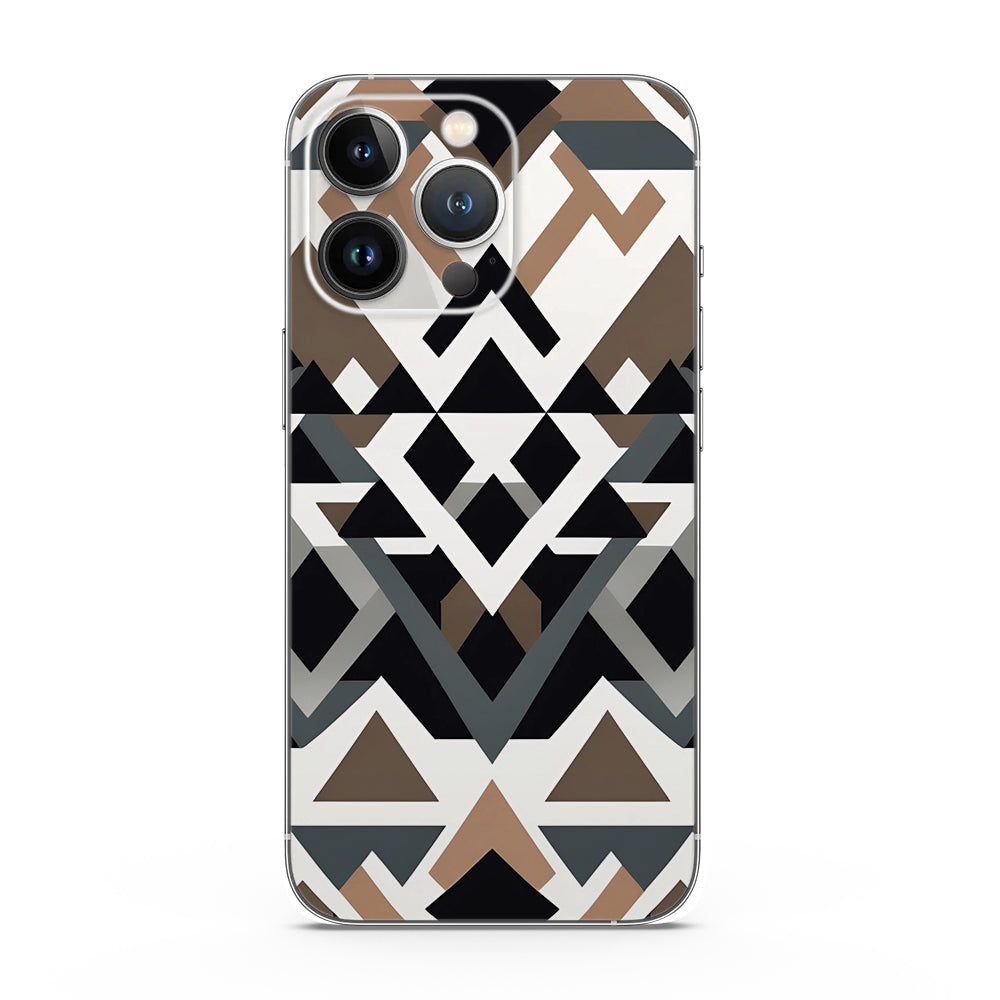 Fomo Store Mobile Skins Abstract  Earth Tones Tribal Pattern