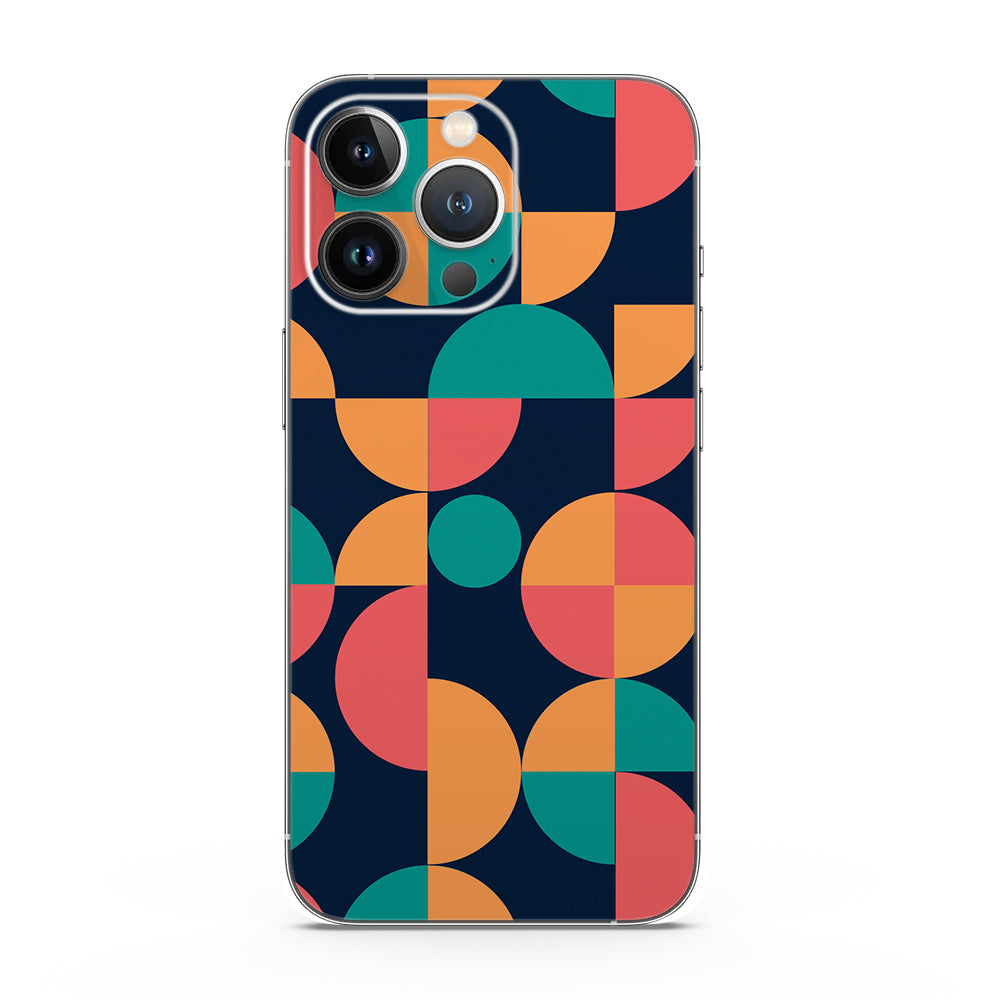 Fomo Store Mobile Skins Abstract  Geometric Retro Block