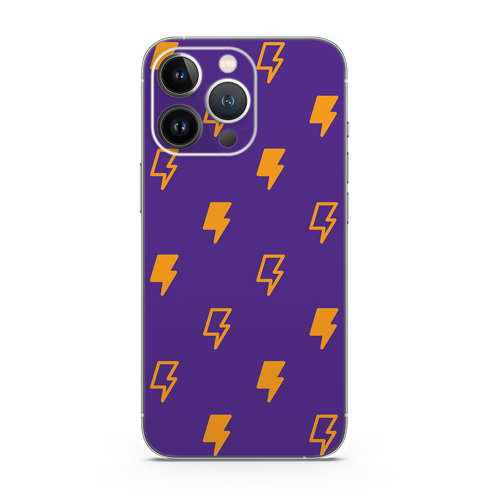 Fomo Store Mobile Skins Abstract  Lightning Bolt Pattern