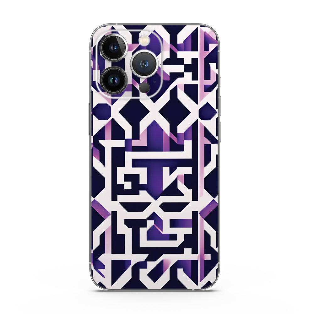 Fomo Store Mobile Skins Abstract  Mystic Maze Geometric